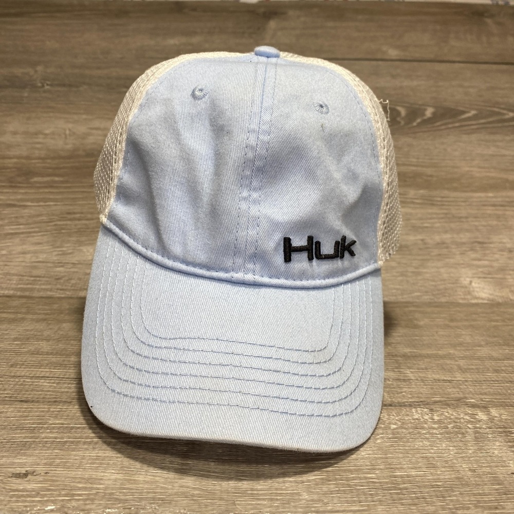 Huk Hat Cap Trucker Snap Back Performance Fishing Mesh‎ Mens Large XL